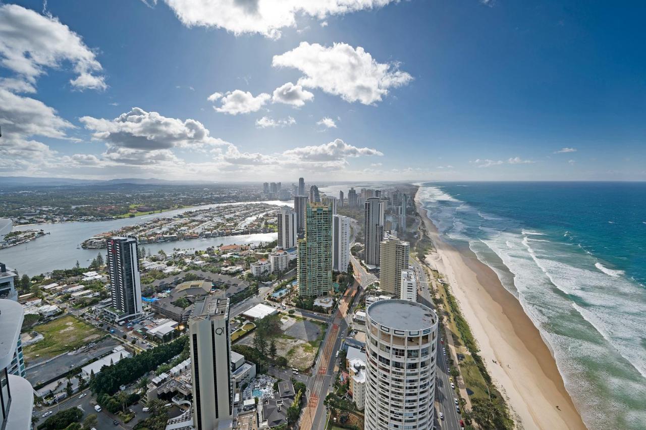 Sea View Beachfront Apartment In Surfers Голд-Кост Экстерьер фото